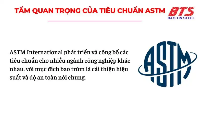 Tầm quan trọng của tiêu chuẩn ASTM 