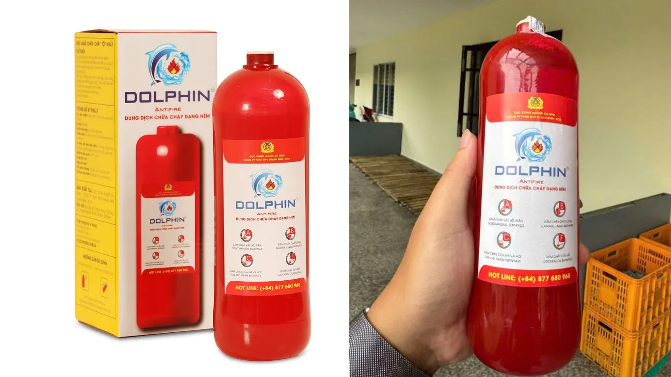 Bình chữa cháy Dolphin gốc nước
